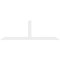 Ekena Millwork Portland Architectural Grade PVC Gable Bracket, 84"W x 28"H x 2"D x 4"F, 8/12 Pitch GBP084X28X0204POR00 - alternate 3